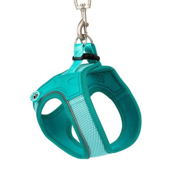 Air Vest Dog Harness - Matrix 2.0 Turquoise Verkauf – Bild 2