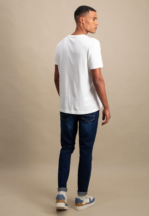 Basic T-Shirt mit Rundhalsausschnitt Rabatt – Bild 3
