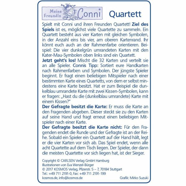 KOSMOS | Meine Freundin Conni Quartett Angebot – Bild 2