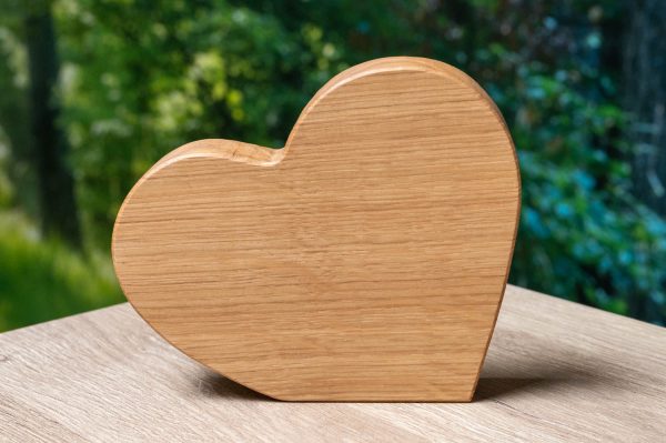 Personalisiertes Herz aus Holz Online – Bild 4