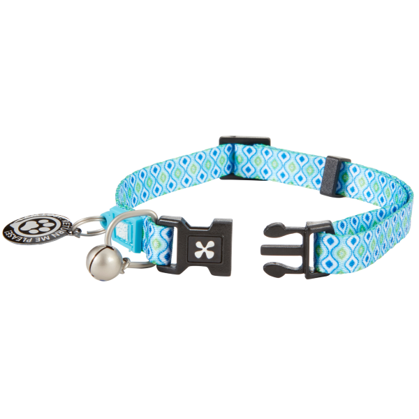 Smart ID Cat Collar - Retro Blue Schn?ppchen – Bild 3
