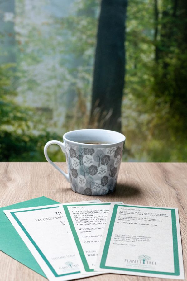 Tasse aus Porzellan  Wald  Jetzt online – Bild 2