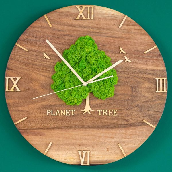 Planet Tree Wanduhr Rabatt – Bild 2