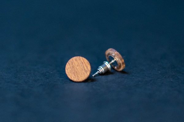Ohrstecker aus Nussholz Online – Bild 4