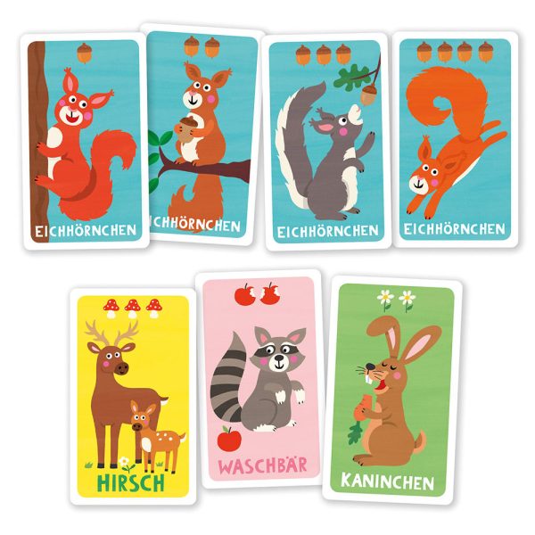 Quartett - Waldtiere Online-Verkauf – Bild 2