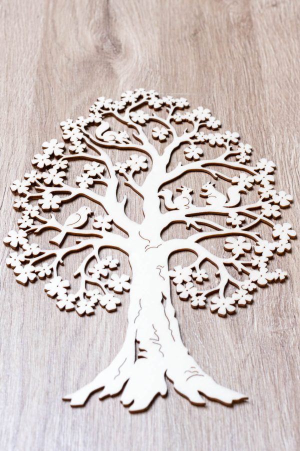 Fensterbild aus Holz - Baummotiv Online-Schn?ppchen – Bild 2