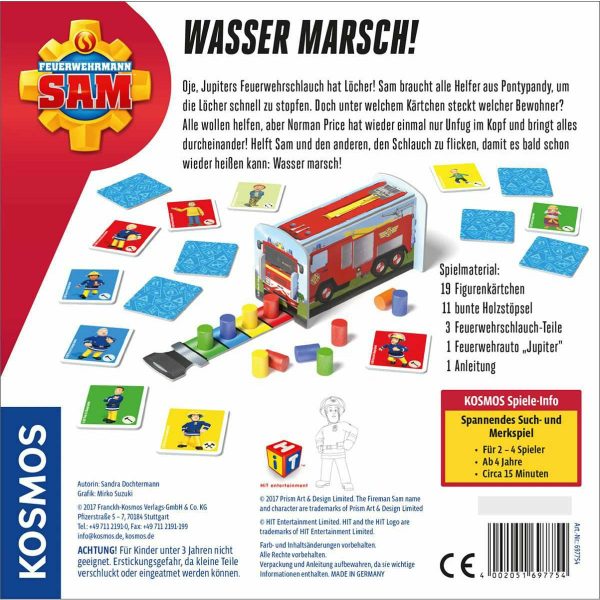 KOSMOS | Feuerwehrmann Sam - Wasser Marsch! Online-Verkauf – Bild 2