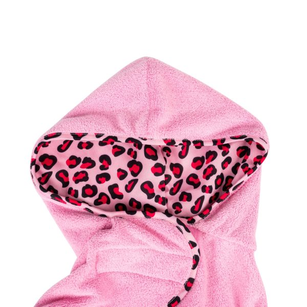 Dog  Bathrobe - ORIGINAL Leopard Pink Schn?ppchen – Bild 2