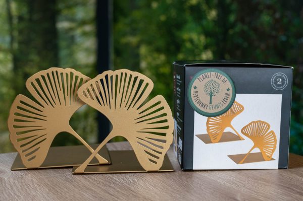 Buchstütze 2er Set Ginkgo Angebot – Bild 5
