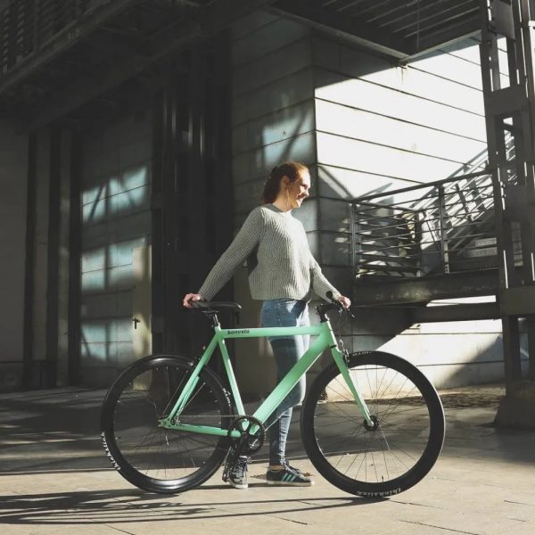 bonvelo BLIZZ Singlespeed & Fixie Velvet Green S Online – Bild 4