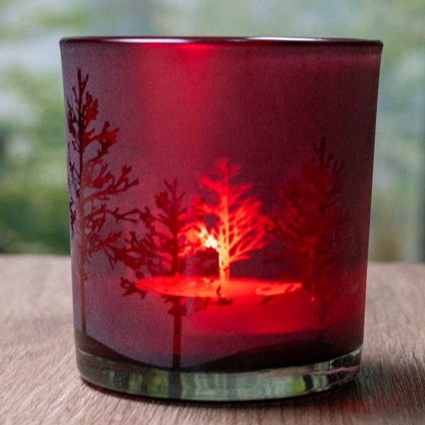 Windlicht mit Waldmotiv Jetzt online – Bild 2