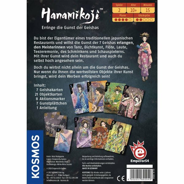 KOSMOS | Hanamikoji Im Angebot – Bild 2