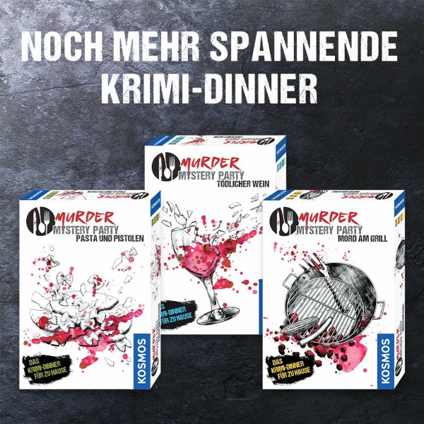 KOSMOS | Murder Mystery Party - Pasta und Pistolen Online – Bild 4