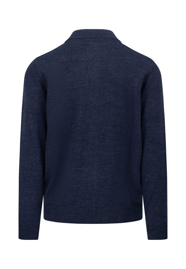 Strickjacke aus Baumwolle mit Druckknöpfen Online-Verkauf – Bild 2