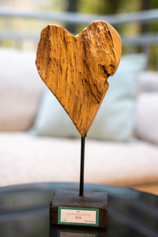 Herz aus Holz - Unikat Online