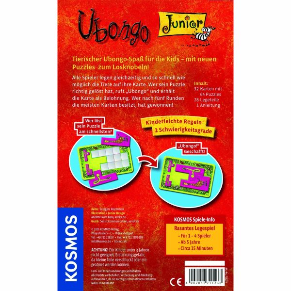 KOSMOS | Ubongo Junior (Mitbringspiel) Online-Schn?ppchen – Bild 2