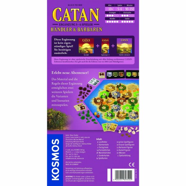 KOSMOS | Catan - Händler & Barbaren Ergänzung für 5-6 Spieler Online – Bild 2