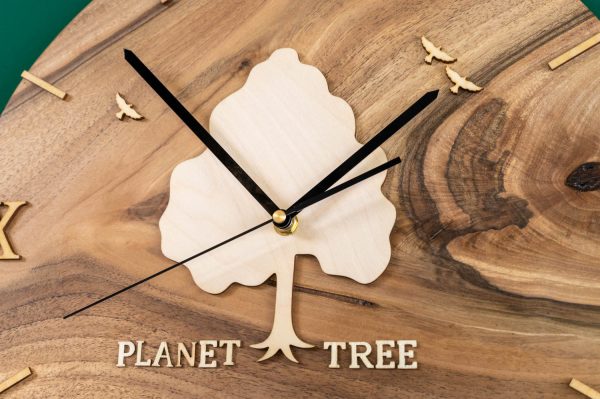 Planet Tree Wanduhr Rabatt – Bild 5