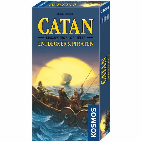 KOSMOS | Catan - Entdecker & Piraten 5-6 Spieler Jetzt online