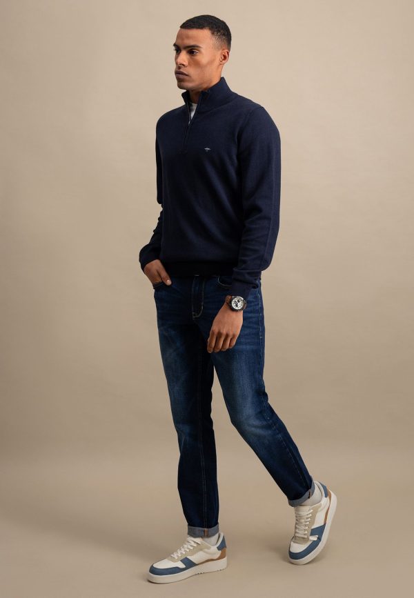 Troyerpullover aus reiner Baumwolle Im Angebot – Bild 4