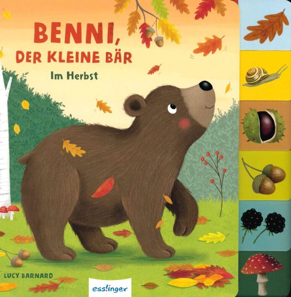 Benni, der kleine Bär: Im Herbst | Pappebuch mit Griff-Register Verkauf – Bild 2