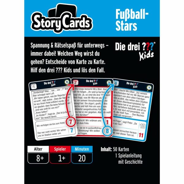 KOSMOS | Story Cards - Die drei ??? Kids Fussball-Stars Angebot – Bild 2