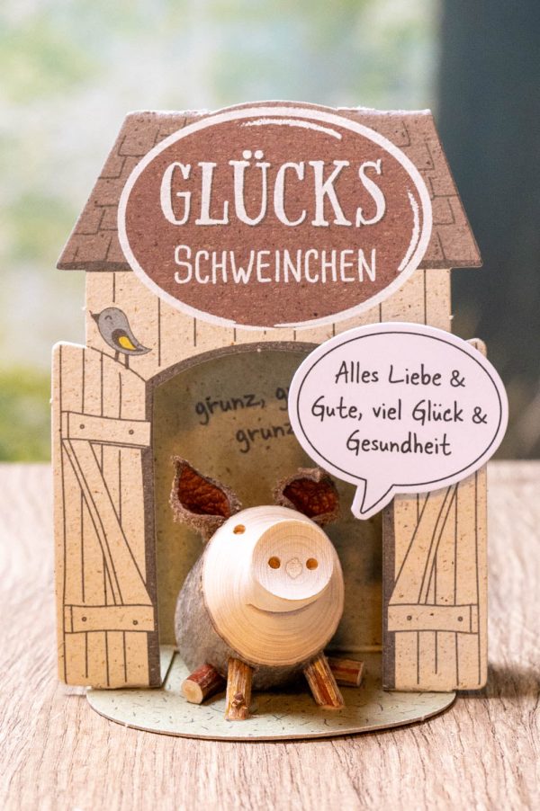 Glücksschweinchen  Alles Liebe & Gute, viel Glück & Gesundheit  Zu verkaufen