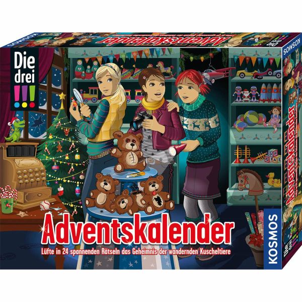 Die drei !!! Adventskalender Jetzt online