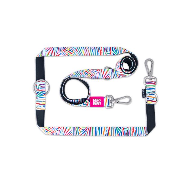 Multi Function Leash - Magic Zebra Zu verkaufen