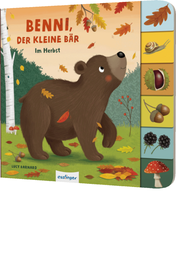 Benni, der kleine Bär: Im Herbst | Pappebuch mit Griff-Register Verkauf
