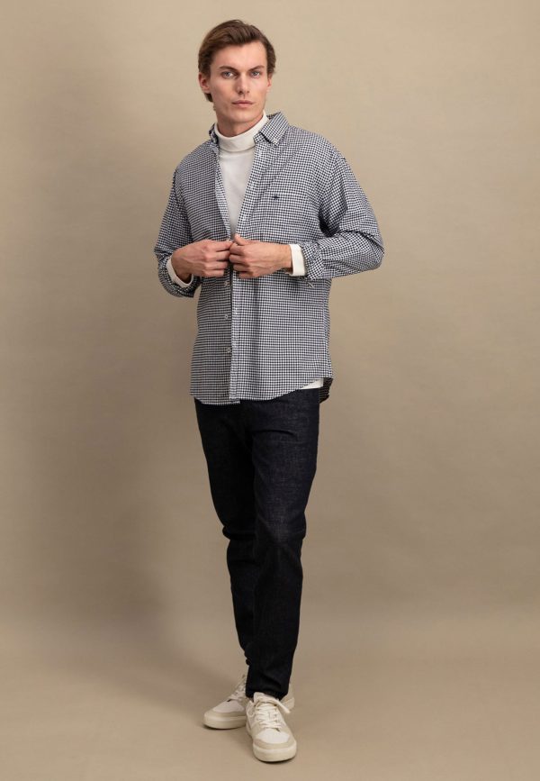 Vichy-Karohemd mit Button-Down Kragen Online-Schn?ppchen – Bild 2