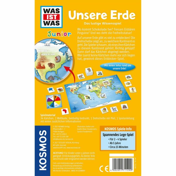 KOSMOS | WAS IST WAS Junior - Unsere Erde Zu verkaufen – Bild 2