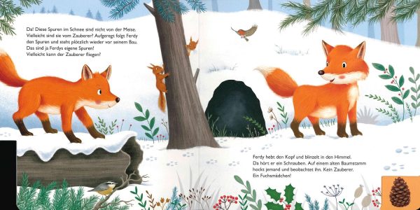 Ferdy, der kleine Fuchs: Im Winter | Pappebuch mit Griff-Register Jetzt online – Bild 3