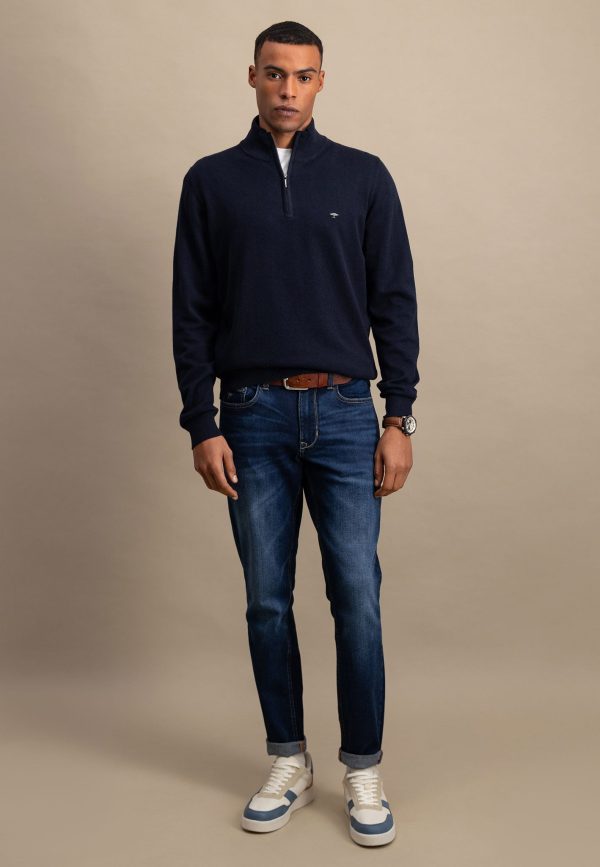 Troyerpullover aus reiner Baumwolle Im Angebot – Bild 2