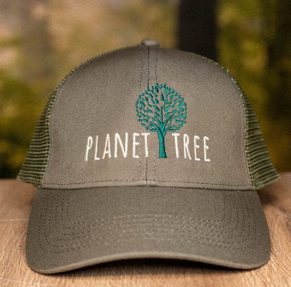 Planet Tree Cap aus Öko-Baumwolle Angebot