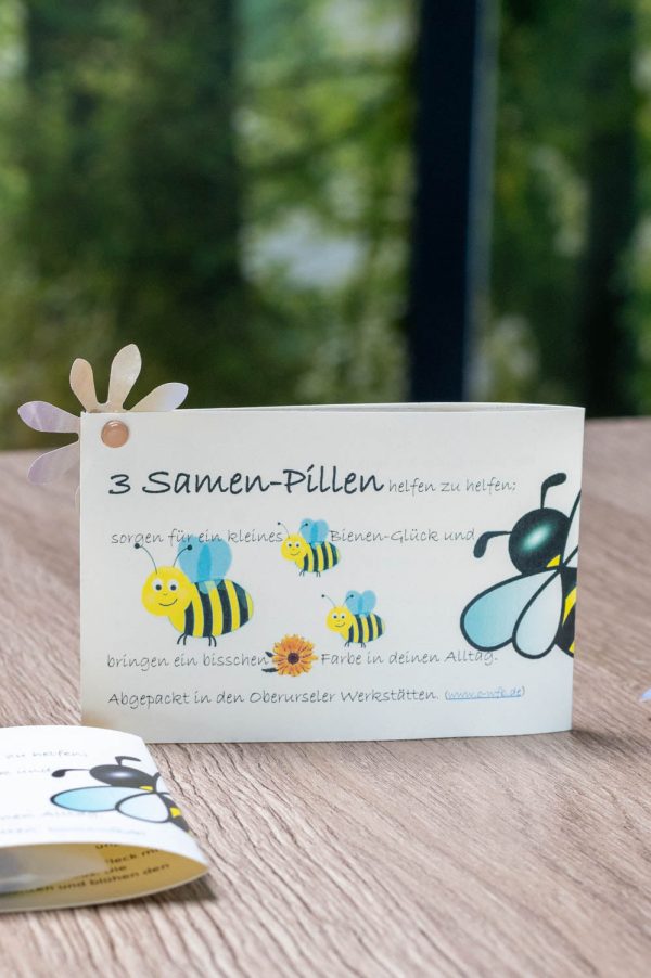 3 Samen-Pillen mit Biosaatgut Schn?ppchen
