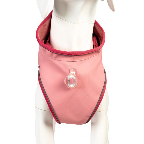 Raincoat for dogs - MATRIX 2.0 ROSE Rabatt – Bild 2