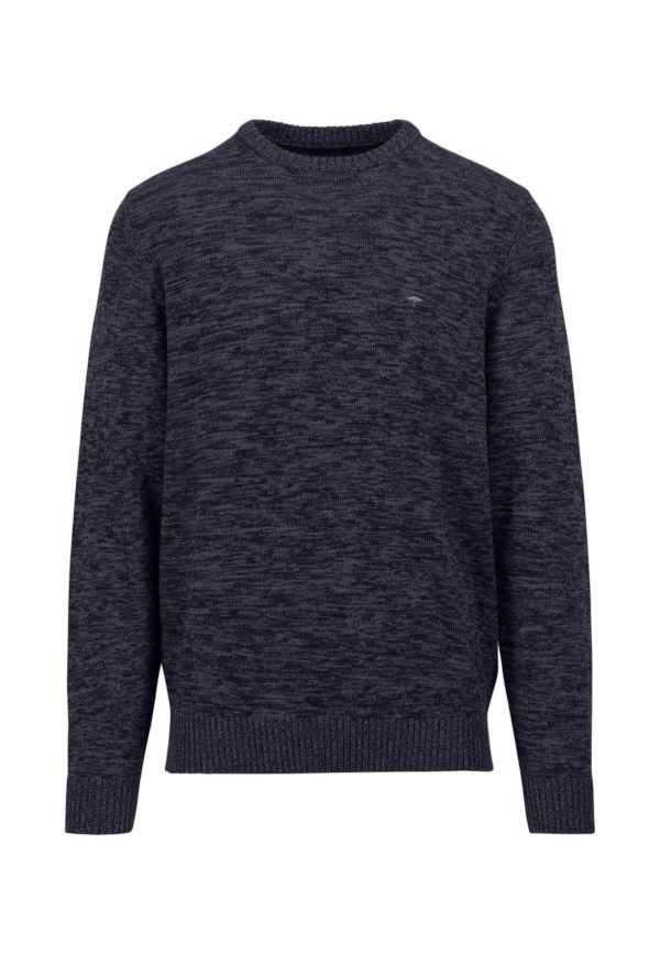 Mouliné Stickpullover aus Baumwolle Verkauf – Bild 3