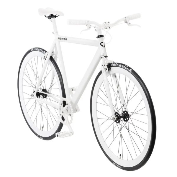bonvelo BLIZZ Singlespeed & Fixie Lightning White S Online-Verkauf – Bild 2