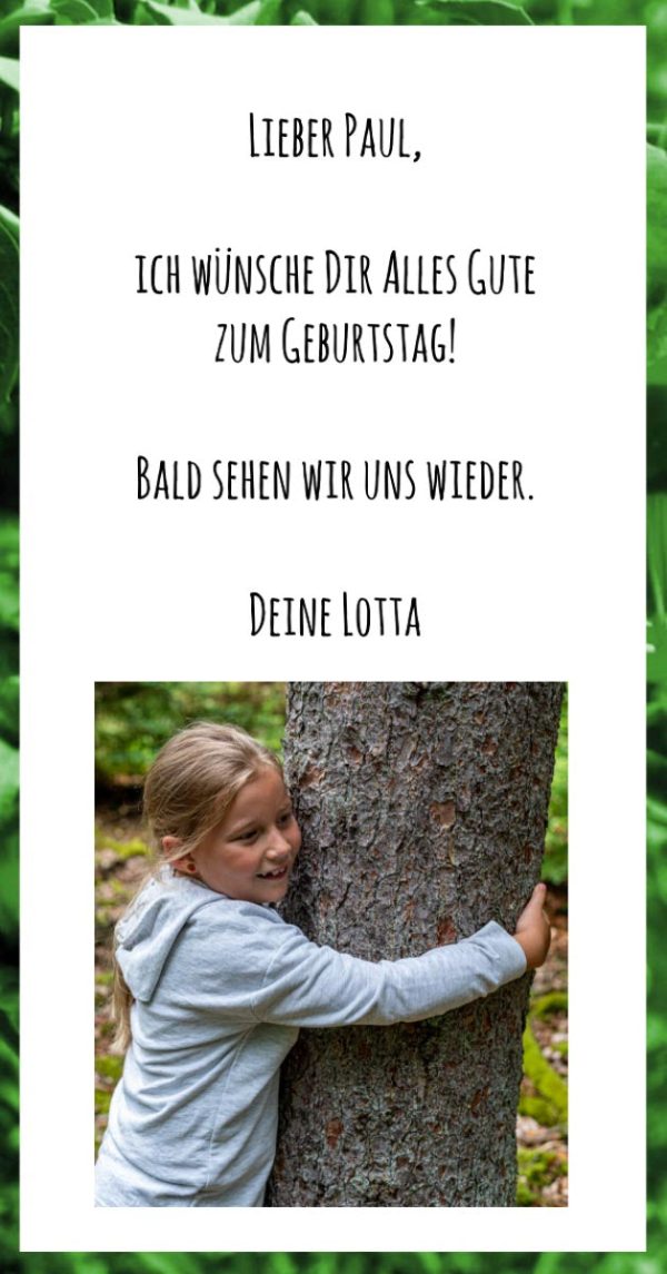Persönliche Grußbotschaft Zu verkaufen