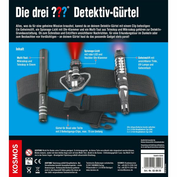 Die drei ??? Detektiv-Gürtel Online-Verkauf – Bild 2