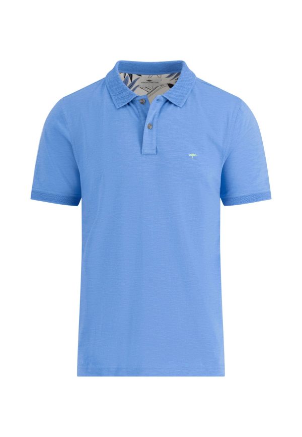 Poloshirt aus Baumwolle mit farbigem Logo Detail Rabatt – Bild 5