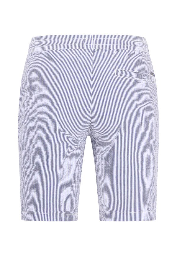 Bermuda Shorts aus Baumwollmix mit weißem Bund Verkauf – Bild 4