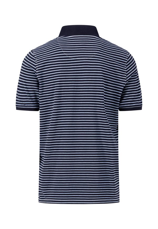 Gestreiftes Jersey-Poloshirt Rabatt – Bild 2