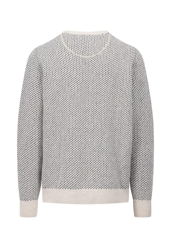 Pullover mit Rundhalsausschnitt im Two-Color-Look Online-Verkauf – Bild 4