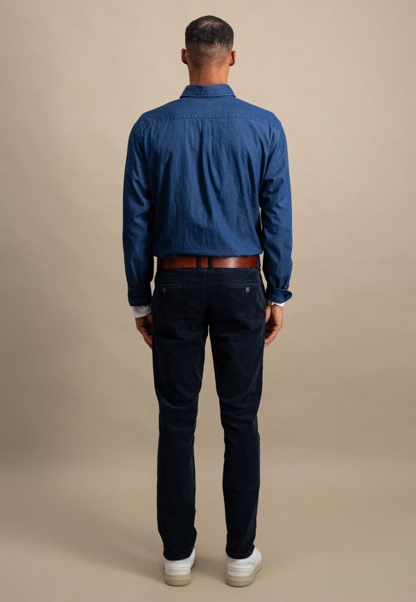 Jeanshemd mit Button-Down-Kragen Schn?ppchen – Bild 3