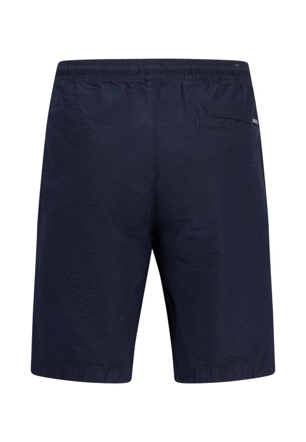 Bermuda Shorts aus Baumwollmix mit weißem Bund Verkauf – Bild 2