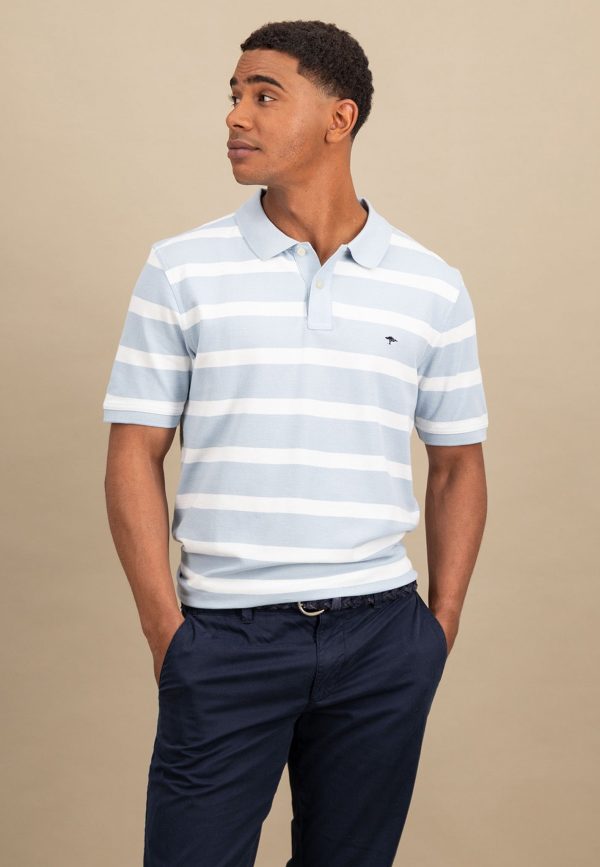 Poloshirt aus Baumwolle mit Streifen Rabatt – Bild 4