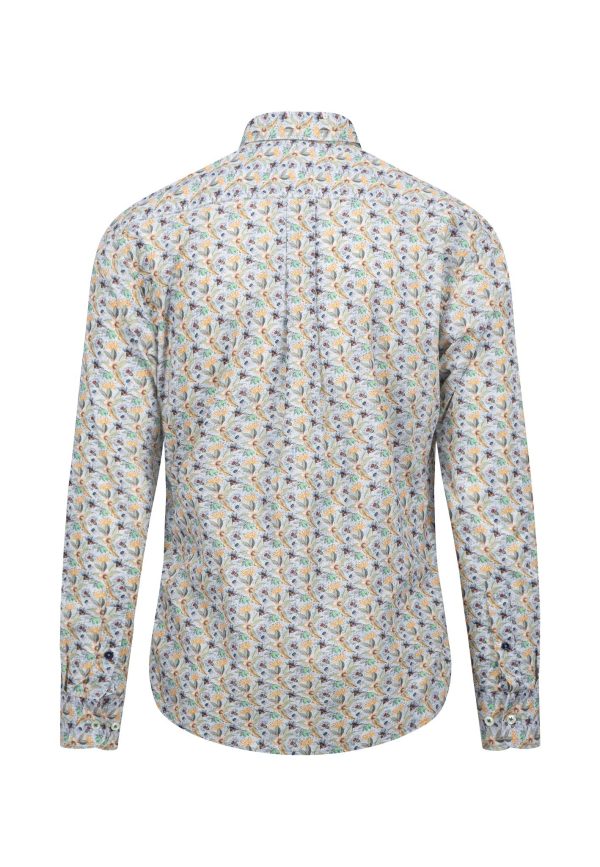 Hemd aus Baumwolle mit Paisley-Print und Button-down-Kragen Rabatt – Bild 2