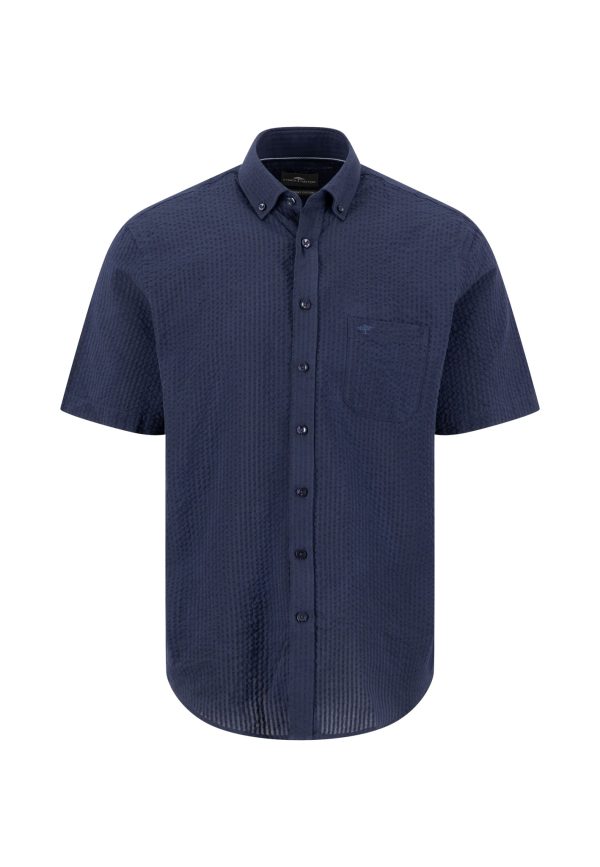 Halbarm-Hemd mit Button-Down-Kragen Online